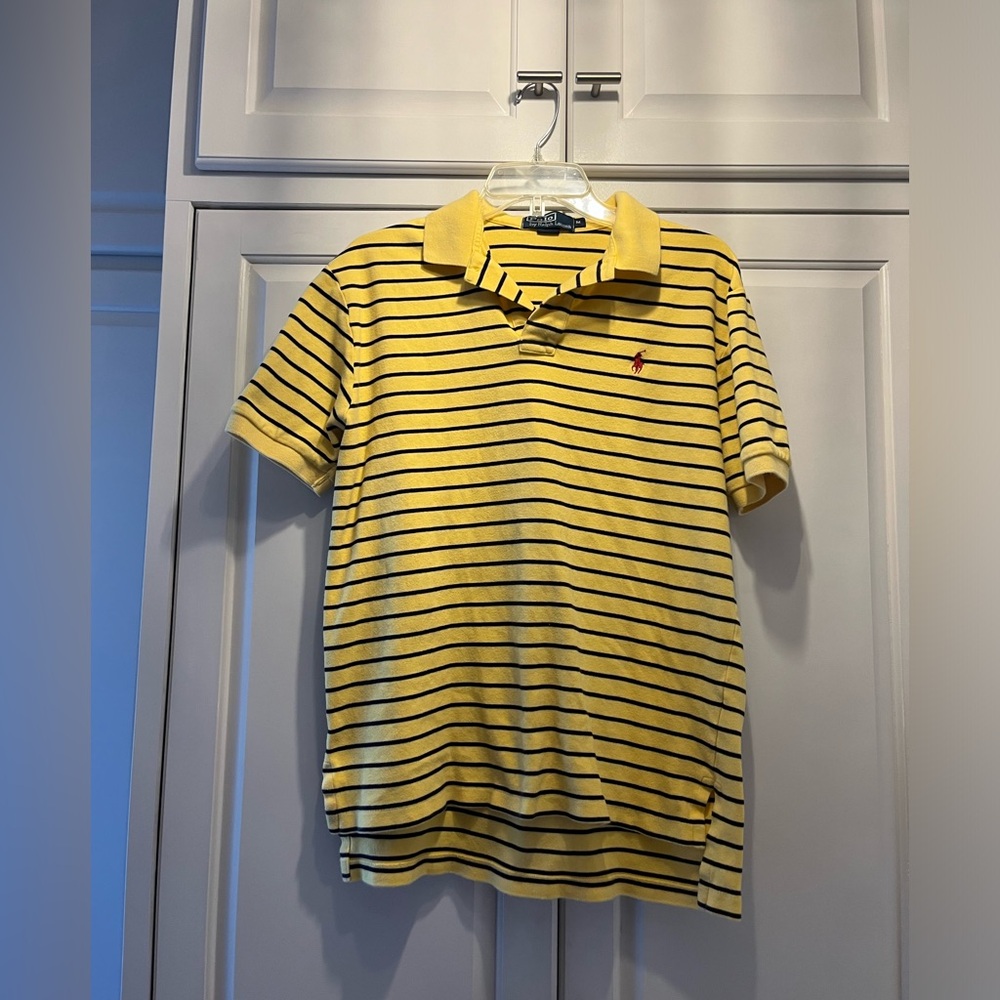 Polo by Ralph Lauren Yellow and Black Size Medium